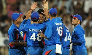 Afghan Cricket Team Photograph: Lakruwan Wanniarachchi/AFP/Getty Images