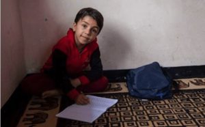 Refugee school in Indonesia