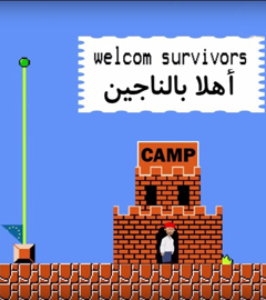 Super Mario recreated to show treacherous journey of refugees