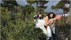 Documentary shows refugees dressed as wedding party to cross borders