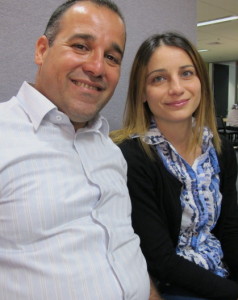 Refugee couple find safety but fear for their country