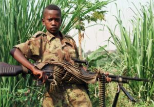 Global action on child soldiers