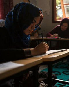 A refugee-run school provides education and inspiration