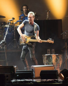 Sting inspired by migration crisis