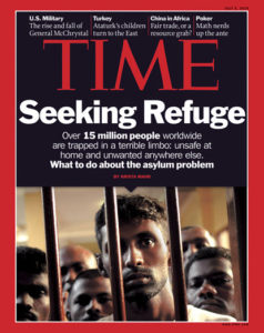 Heavyweight publications go into bat for refugees