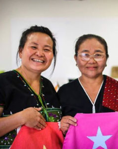 Sewing enterprise knitting a community together