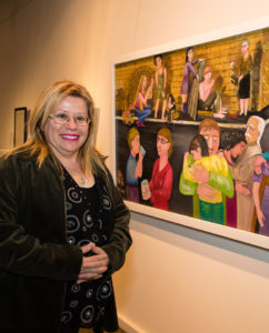 Refugee’s art provides economic and emotional sustenance