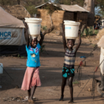 Refugee girls leading in the fight against COVID-19