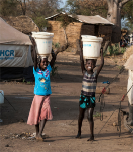 Refugee girls leading in the fight against COVID-19