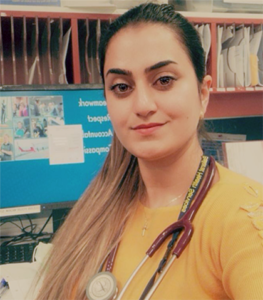 Refugee realises dream of resuming medical career