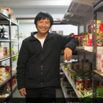 Refugee leader employing community members