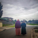 Sisters reunited after epic journeys to safety
