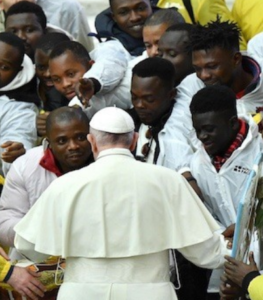 Pope speaks out on refugee crisis