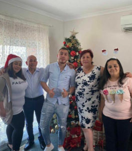 Refugee family find peace and hope