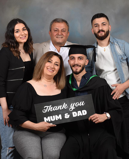 Opportunity and a new life for refugee family