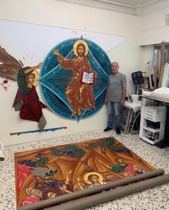 Artist’s passion survives war and displacement