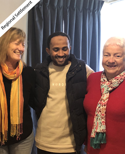 Rural volunteers making a difference in refugee lives