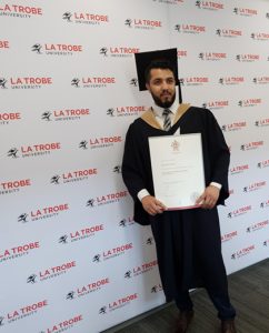 Persistence pays off for refugee engineer