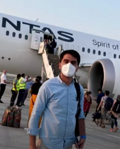 Minister’s phone call put Afghan family on flight to safety