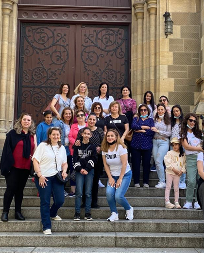 Women migrants’ group reaching out