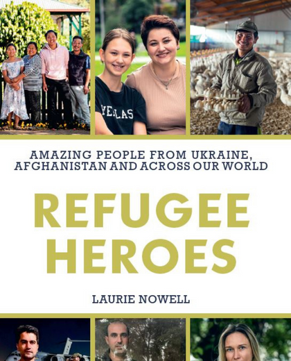 Courage, inspiration of refugee journeys revealed in new book