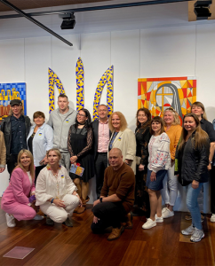 Ukrainian solidarity on show at Melbourne art exhibition