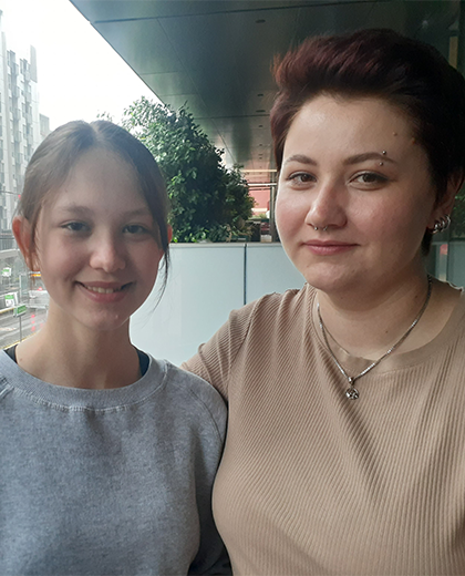 Ukrainians still standing firm 12 months on