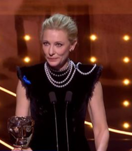 Cate Blanchett raises refugee issues at the BAFTAs