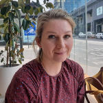 Ukrainian doctor doing her bit