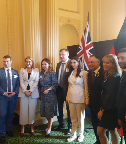 Ukrainian delegation thanks Australia