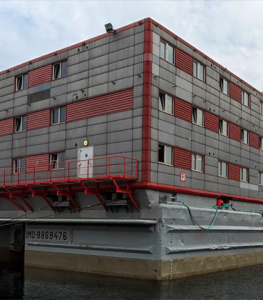 Furore over UK plans to house asylum seeker on a barge