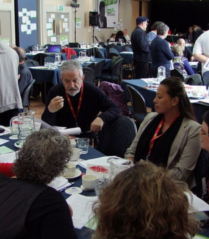 Community based education promoting settlement outcomes