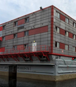 Legionella detected on asylum seeker barge