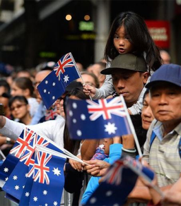 Australia welcomes a record number of immigrants