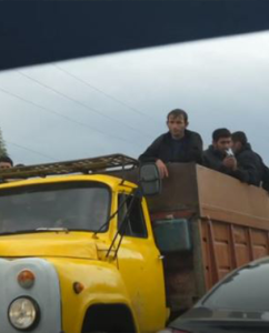 Armenian refugees supported by diaspora communities