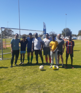 Football tournament unites communities