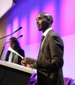 Mo Farrah appointed IOM ambassador