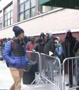 Asylum seekers in the US frozen out