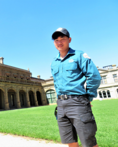 Nature-loving refugee finds his place among the gum trees