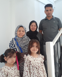 Refugee family’s journey to safety
