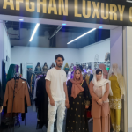 Refugee family launches local fashion business