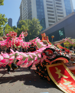 Lion Dance brings good luck and prosperity