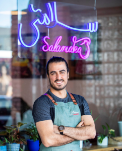 Sun shines finally on Persian chef
