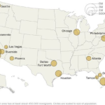 Migrant numbers hit record levels in in the US