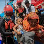 Under fire Rohingya refugees risking perilous boat trips
