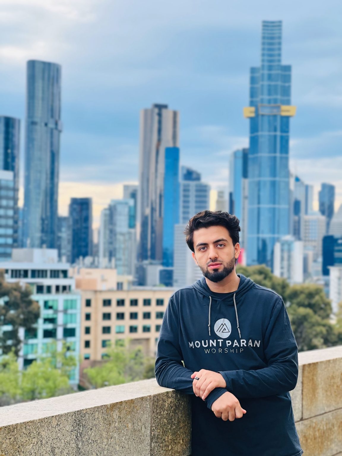 Refugee has dreams of hi-tech future